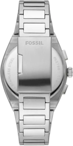 Miniatura 3 de Fossil Everett - Reloj cronógrafo de cuarzo de acero inoxidable para hombre Everett FS5879 - Reloj cronógrafo de acero inoxidable de 0709in