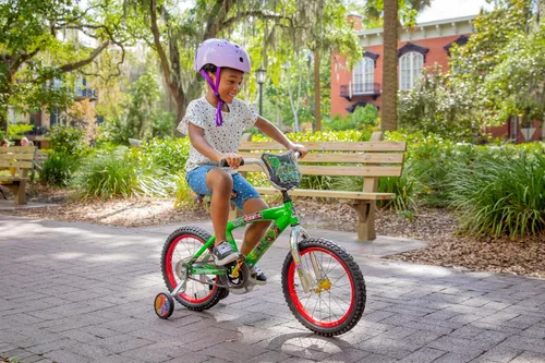 Miniatura 3 de Dynacraft Teenage Mutant Ninja Turtles Bicicleta para Niños Varones de 5 a 7 años – Bicicleta para niños principiantes con ruedas de entrenamiento