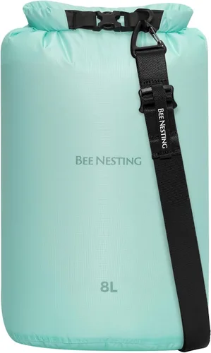 Miniatura 30 de Bee Nesting Juego de bolsas secas ultraligeras para mochileros, saco seco impermeable para camping, senderismo, motocicleta, saco de cosas ligeras