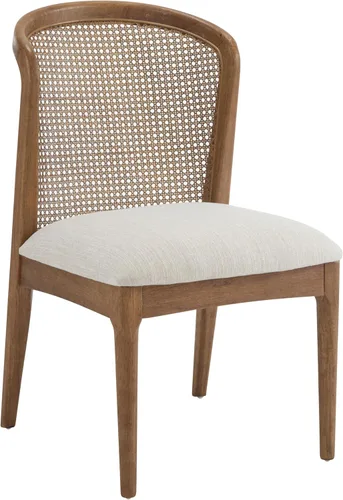 Miniatura 5 de Christopher Knight Home Lilia - Juego de 2 sillas de comedor, silla de comedor moderna con tapicería de tela, sillas de cocina con marco de madera