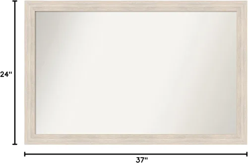 Miniatura 848 de Amanti Art Espejo personalizado, espejo estrecho de baño de oro blanco, espejo de pared o espejo de tocador de baño sobre el fregadero