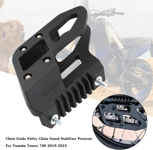 Miniatura 5 de Polea guía de cadena Estabilizador protector de cadena apto para Yamaha Tenere 700 XTZ 2019+