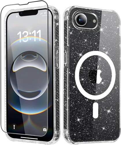 Miniatura 52 de MIODIK Compatible con Funda para iPhone Air, [Compatible con Magsafe] con Protector de Pantalla y Protección de Cámara Mejorada, Funda Protectora
