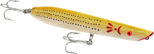 Miniatura 2 de Cotton Cordell Señuelo de pesca de lápiz Popper Topwater Amarillo perla