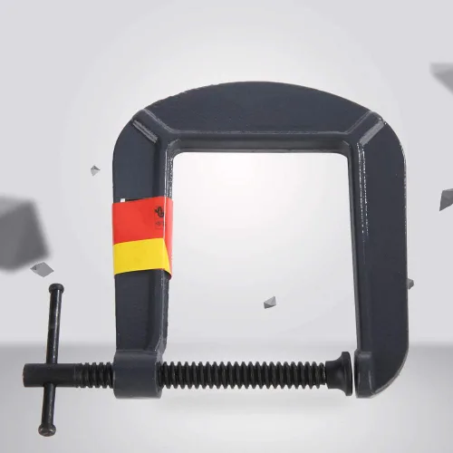 Miniatura 4 de Heavy Duty C-Clamp Carpintería, dispositivo de almeja de carpintería con abrazadera G para carpintería, metalurgia y proyectos