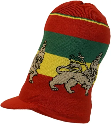 Miniatura 32 de Shoe String King SSK Rasta Knit Tam Hat Dreadlock Gorra con múltiples diseños y tamaños.