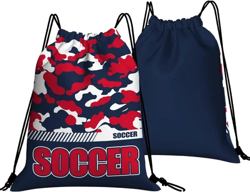 Miniatura 8 de Mochila con cordón impermeable para gimnasio, bolsas con cordón, bolsa de cuerda deportiva, mochila de camuflaje, Bolsas con cordón Cheer - Bolsas