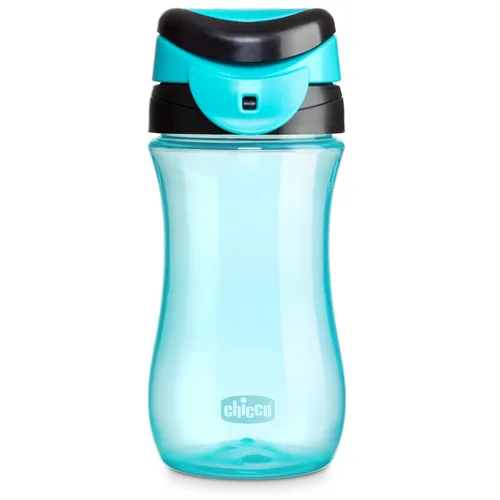 Chicco My Tumbler Vaso para niños de 2 años en adelante, botella de agua a prueba de derrames cuando está cerrada con boquilla de flujo libre, asa