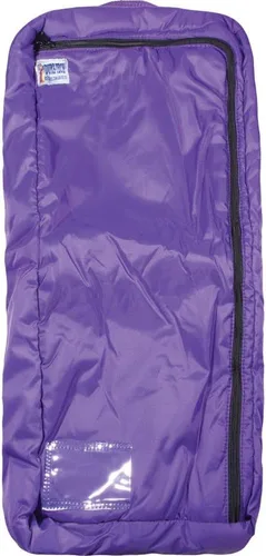 Miniatura 3 de Dura-Tech Cabestro acolchado para caballos y bolsa de brida, color azul marino, protege el halter y las bridas, cremallera resistente de fácil