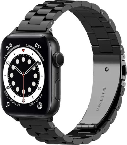 Miniatura 23 de Wongeto - Correa de resina compatible con Apple Watch Band (38mm 40mm) 1.496 pulgadas, 1.575 pulgadas, serie 5/4/3/2/1 para mujer y hombre con Rosa