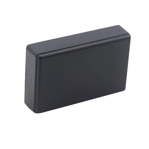 Miniatura 4 de Zulkit 5 cajas de proyectos de plástico ABS para proyectos eléctricos, caja de conexiones de energía, color negro, 3.15 x 1.97 x 0.83 pulgadas 5 PZAS