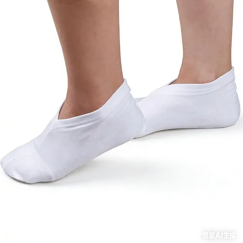Miniatura 6 de 2 pares de calcetines curativos para pies secos para hombres y mujeres, loción, calcetines hidratantes para spa durante la noche absorbentes