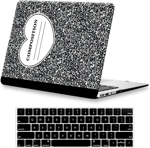 Miniatura 15 de Compatible con Funda para MacBook Air de 13 Pulgadas con Diseño de Cocodrilo 2021 2020 2019 2018 M1 A2337 A2179 A1932, Texturizada Elegante Lujosa