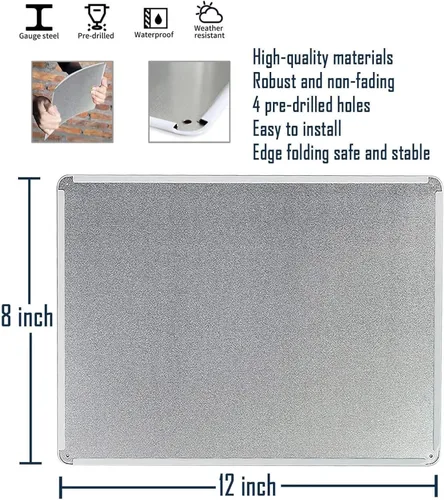 Miniatura 2 de Póster de disciplina para gimnasio, carteles de entrenamiento para gimnasio en casa, decoración de pared de metal, divertidos carteles de lata