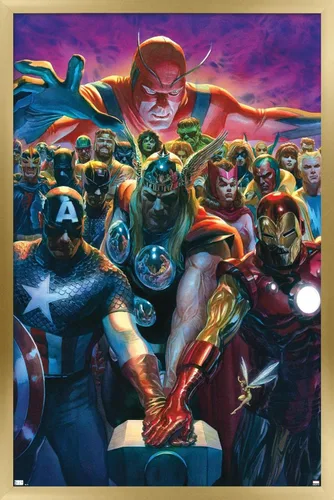 Miniatura 15 de Trends International Marvel Comics - Póster de pared de Avengers #10, 22.375 x 34 pulgadas, versión premium sin marco