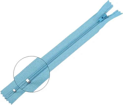 Miniatura 18 de Cierre de tela, 10 cremalleras de nailon para manualidades de costura a medida, cremalleras de nailon, para coser de 3 a 24 pulgadas, para coser