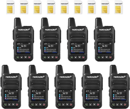 Miniatura 3 de TIDRADIO M15 Globla Rapid Walkie Talkies de largo alcance 5000+ millas PoC Radios