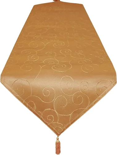Miniatura 19 de Mantel EcoSol Designs de microfibra, con estampado de damascos, resistente a las arrugas y las manchas