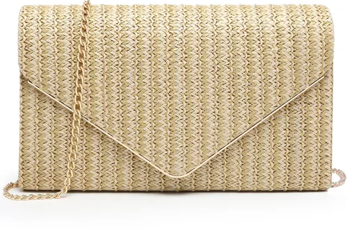 Miniatura 21 de Bolsos de mano Dasein para mujer, de ante sintética, para noche, formales para fiestas, bodas, cócteles, graduación