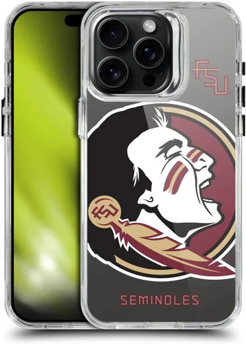 Miniatura 249 de Head Case Designs Funda de gel suave FSU Seminoles de la Universidad Estatal de Florida con licencia oficial compatible con Apple iPhone 13 Pro Max