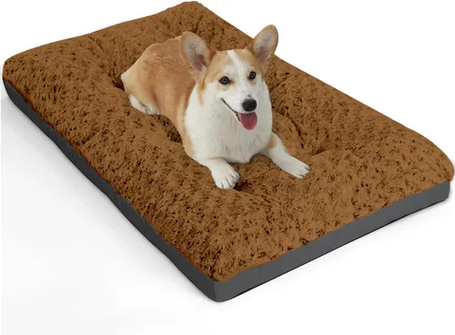 Miniatura 14 de POCBLUE Cama Extra Grande para Perro, Alfombrilla de Felpa XXL Lavable para Jaula/Cages, Cama Antideslizante para Mascotas para Uso