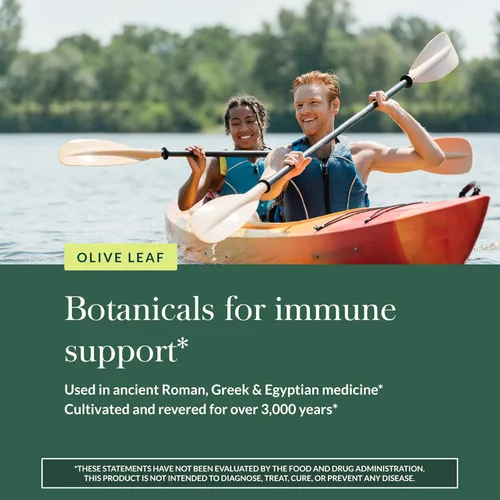 Miniatura 5 de Gaia Herbs Olive Leaf - Apoyo tradicional para la salud inmunológica, suplemento para el sistema inmunológico con extracto de hoja de oliva