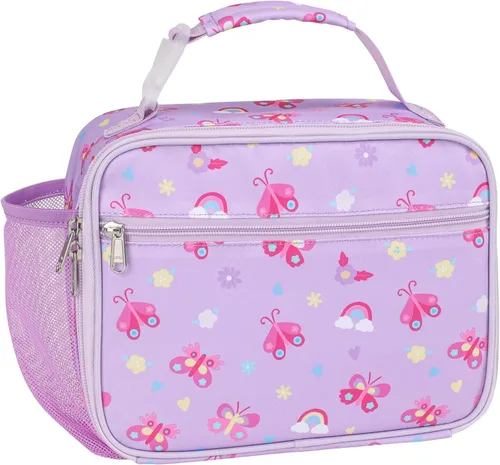 Miniatura 22 de Lonchera Térmica para Niños - Lonchera Reutilizable para Niños con Soporte para Botella de Agua, Bolsa de Almuerzo para Niños Pequeños para Un