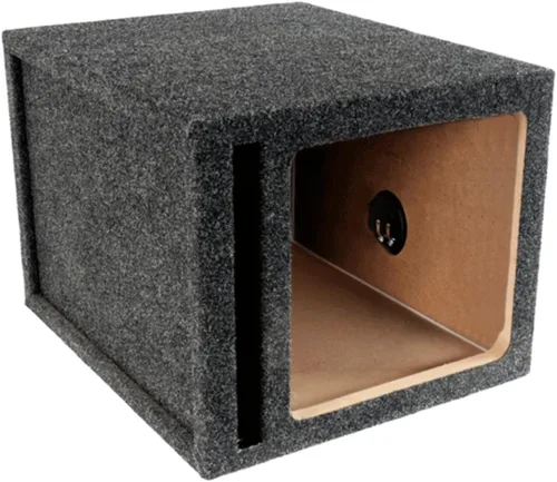 Miniatura 4 de Atrend Caja de altavoz de subwoofer SPL con ventilación única de 10 pulgadas - Caja de subwoofer diseñada y diseñada para subwoofers Kicker