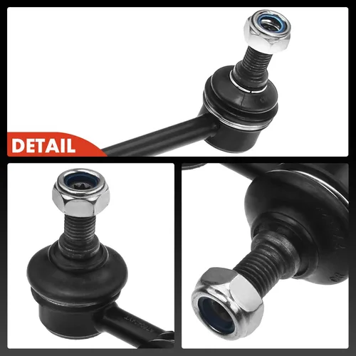 Miniatura 7 de A-Premium Juego de 4 eslabones de barra estabilizadora delantera y trasera, compatible con Hyundai Genesis Coupe 2012 2013 2014 2015