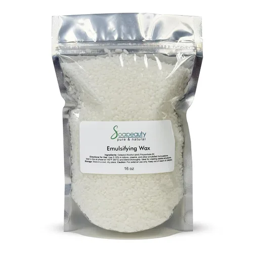 Soapeauty Cera emulsionante de 16 onzas de polisorbato NF 60 pura cera 100% derivada de vegetales, no tóxica, 100% cera, pellets para hacer lociones