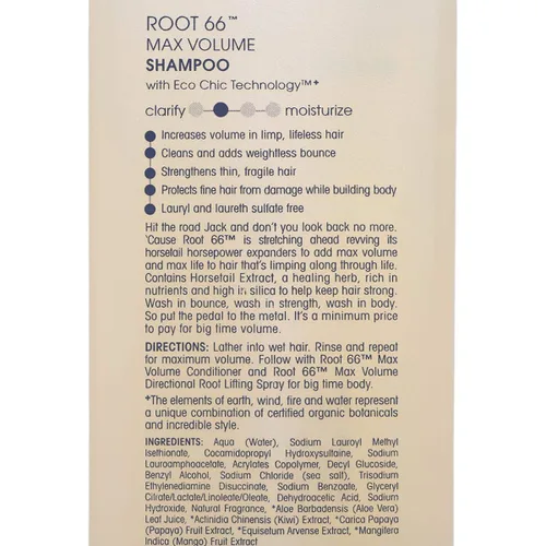 Miniatura 4 de Giovanni Cosméticos Root 66 Champú de volumen máximo, 8.5 oz