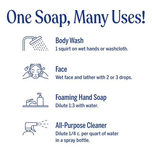 Miniatura 6 de Dr. Bronner Jabón líquido puro de Castilla (16 oz, para bebé, sin perfume)