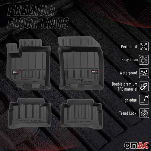 Miniatura 2 de OMAC Alfombrillas de alta calidad para Suzuki Vitara 2015-2024, tapetes de automóvil para todo tipo de clima, 3D, ajuste personalizado, tapete