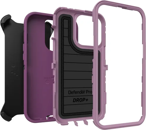Miniatura 5 de OtterBox Funda para iPhone 13 Pro (SOLAMENTE) Defender Series Pro - Morado Feliz, sin protector de pantalla, resistente y duradera, con protección