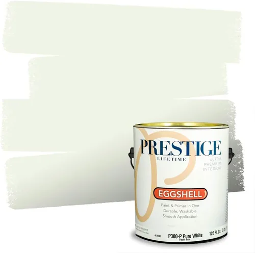 Miniatura 83 de PRESTIGE Pintura exterior e imprimación en uno, aloe, plano, 1 galón
