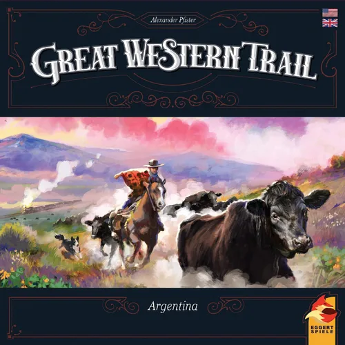 Miniatura 2 de Great Western Trail - Juego de mesa Argentina de segunda edición - Aventura de ganado en la pampa! Juego de estrategia para niños y adultos, mayores