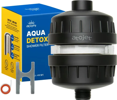 Miniatura 10 de Filtro de ducha Aqua Detox influenciado por la tradición de belleza de Corea, alivia la sequedad y la irritación mientras mejora la salud de la piel