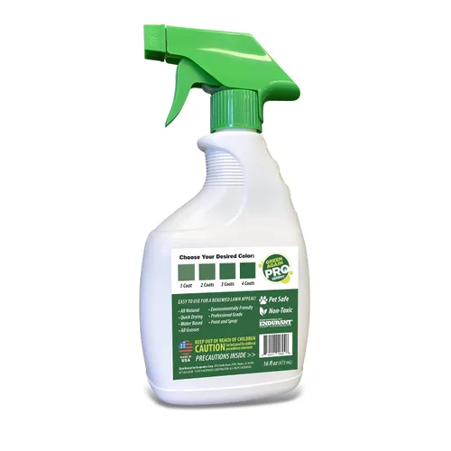 Miniatura 2 de Pintura para césped y césped premezclada, todo el colorante natural para césped apto para mascotas vuelve verde nuevamente con aplicación ecológica