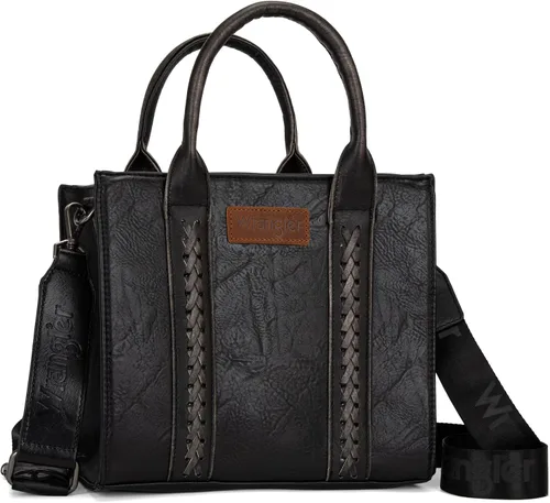Miniatura 19 de Bolso tote mediano Wrangler para mujer, bolsos de diseñador, bolsos de mano con asa superior y correa