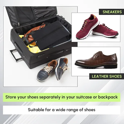 Miniatura 7 de Leinuosen Bolsa de tacos a prueba de olores para deportes, resistente al olor y al agua, bolsa de zapatos de fútbol, fútbol, béisbol, golf, con tela