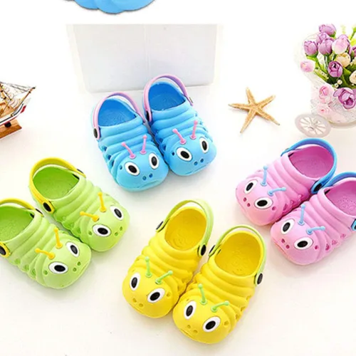 Miniatura 6 de Holibanna - Sandalias antideslizantes para niños, diseño de animales de dibujos animados, para niños y niñas (rosa, talla 20, longitud 4.7in)