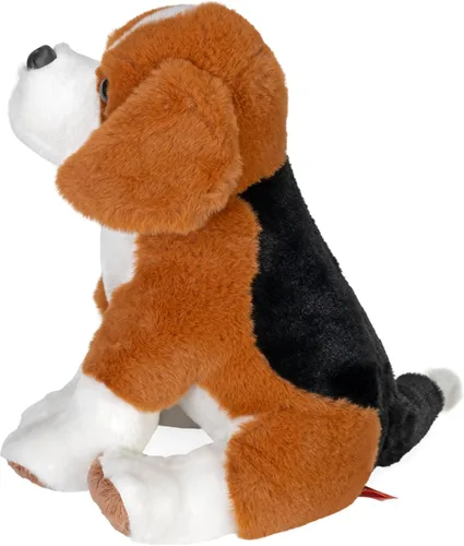 Miniatura 3 de Wild Republic Beagle, Paws and Claws, animal de peluche, 12 pulgadas, regalo para niños, juguete de peluche, relleno es botellas de agua recicladas