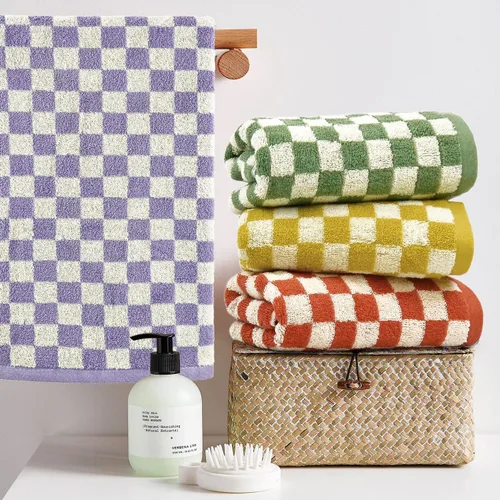 Miniatura 2 de Jacquotha Paquete de 4 toallas de mano para baño, algodón suave y absorbente para cara, spa, baño, gimnasio, cocina, juego de toallas de mano 4