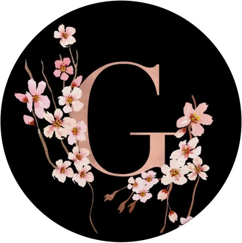 Miniatura 3 de Cherry Blossom - Soporte para teléfonos y tabletas, diseño de flor japonesa, Negro