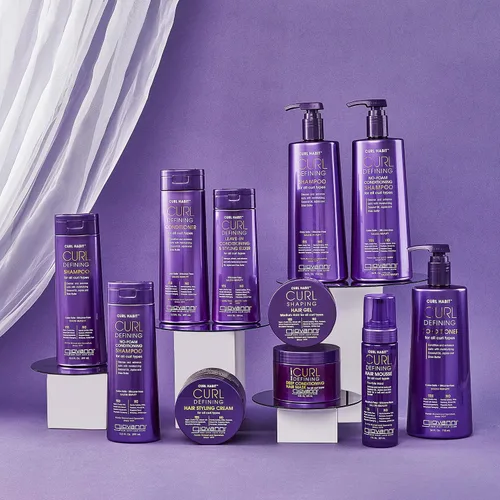Miniatura 4 de GIOVANNI Curl Habit Trio - Curly Hair Shampoo, Conditioner, & Mousse, Foaming Texture for Curls & Wavy Hair, Enhance Curls with Coconut Oil, Jojoba