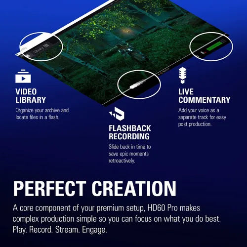 Miniatura 7 de Elgato Game Capture HD, Xbox y PlayStation Grabadora de juegos de alta definición para Mac y PC