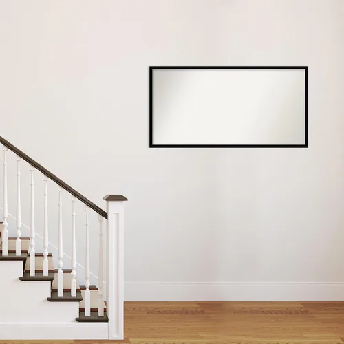 Miniatura 4 de Amanti Art Espejo personalizado, espejo negro de galería, espejo de pared o espejo de tocador de baño sobre el fregadero (21 x 21 pulgadas), espejo