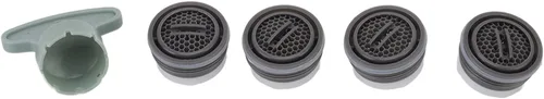 Miniatura 9 de Garosa Aireadores de grifo M20 con herramienta de llave, juego de piezas de repuesto de restrictor de ahorro de agua para fregadero de cocina, grifo