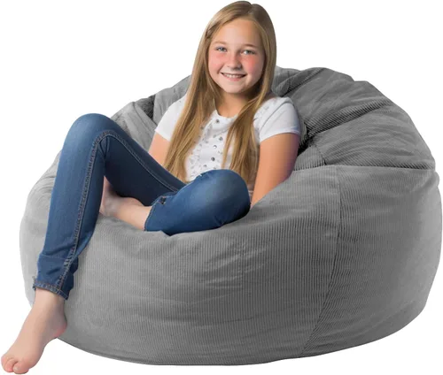 Miniatura 8 de Stuffed Animal Bean Bag Storage Chair Cover (No Filler) Soft Washable Stuffable Removable Premium Organizing Plush Toys Comfortable Organizer Keep