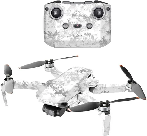 Miniatura 16 de MightySkins Compatible con DJI Mini 2 Dron portátil – Camuflaje rojo Funda protectora de vinilo duradera y única Fácil de aplicar, quitar